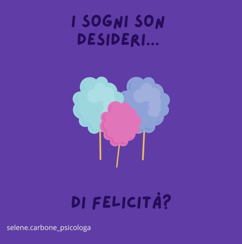 i sogni son desideri...di felicità?